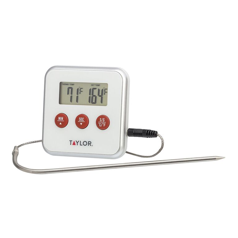 Taylor Digital Probe Thermometer with Timer