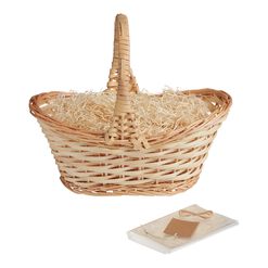 Natural Gift Basket Kit with Handle