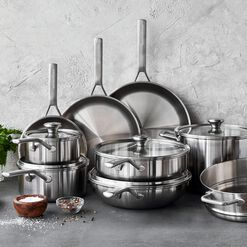 Merten & Storck Stainless Steel 14 Piece Cookware Set