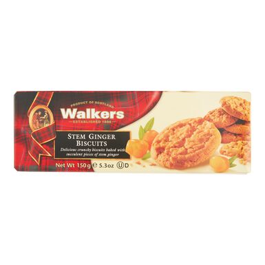 Walker's Stem Ginger Biscuits Walker's Stem Ginger Biscuits