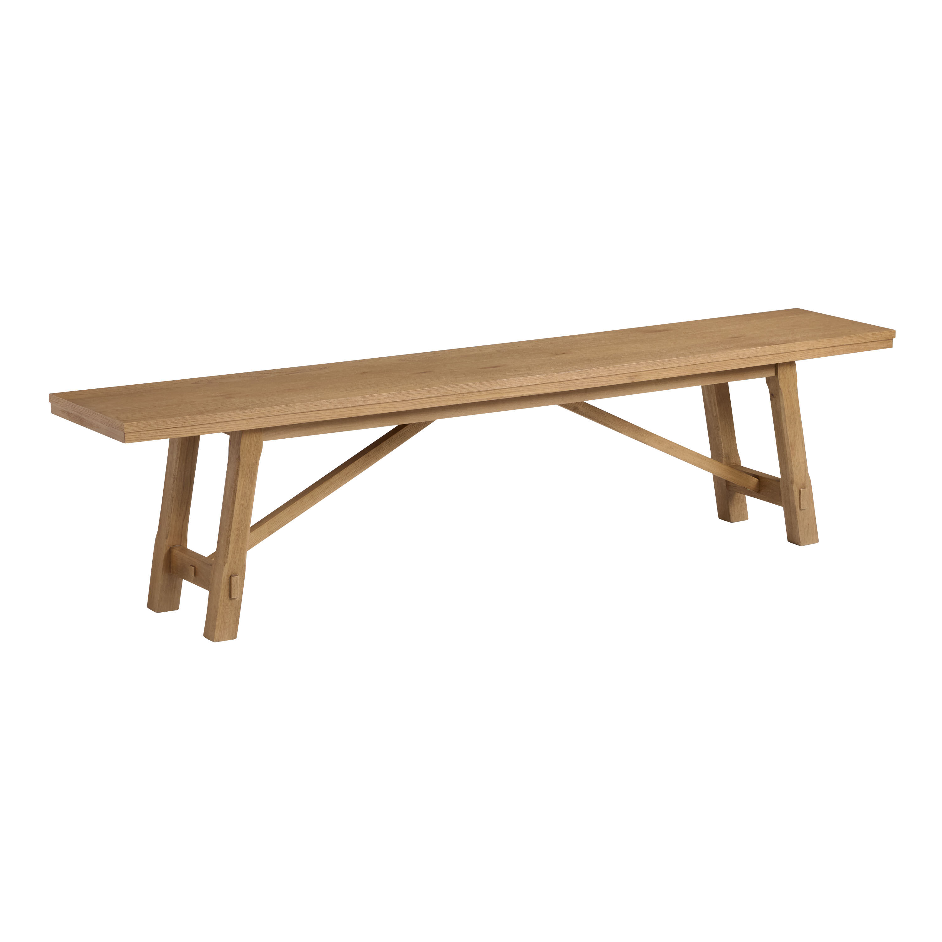 Emerson Brushed Golden Oak Farmhouse Dining Collection image number 2