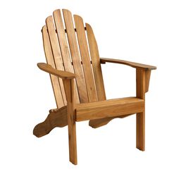 Slatted Wood Adirondack Chair