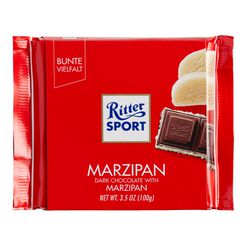 Ritter Sport Marzipan Dark Chocolate Bar