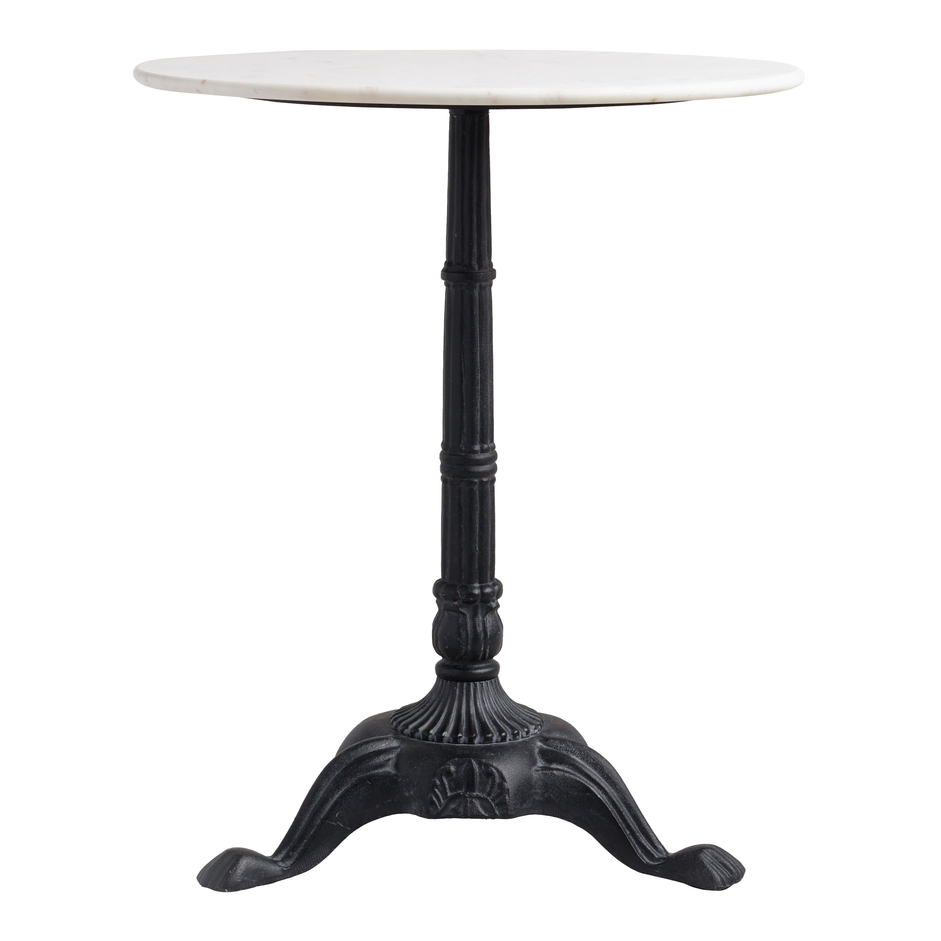 World market shop marble bistro table
