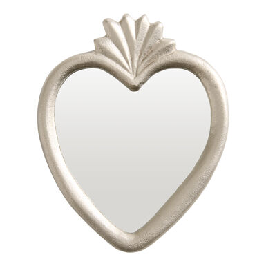 Metal Milagro Heart Shaped Wall Mirror Collection Metal Milagro Heart Shaped Wall Mirror Collection