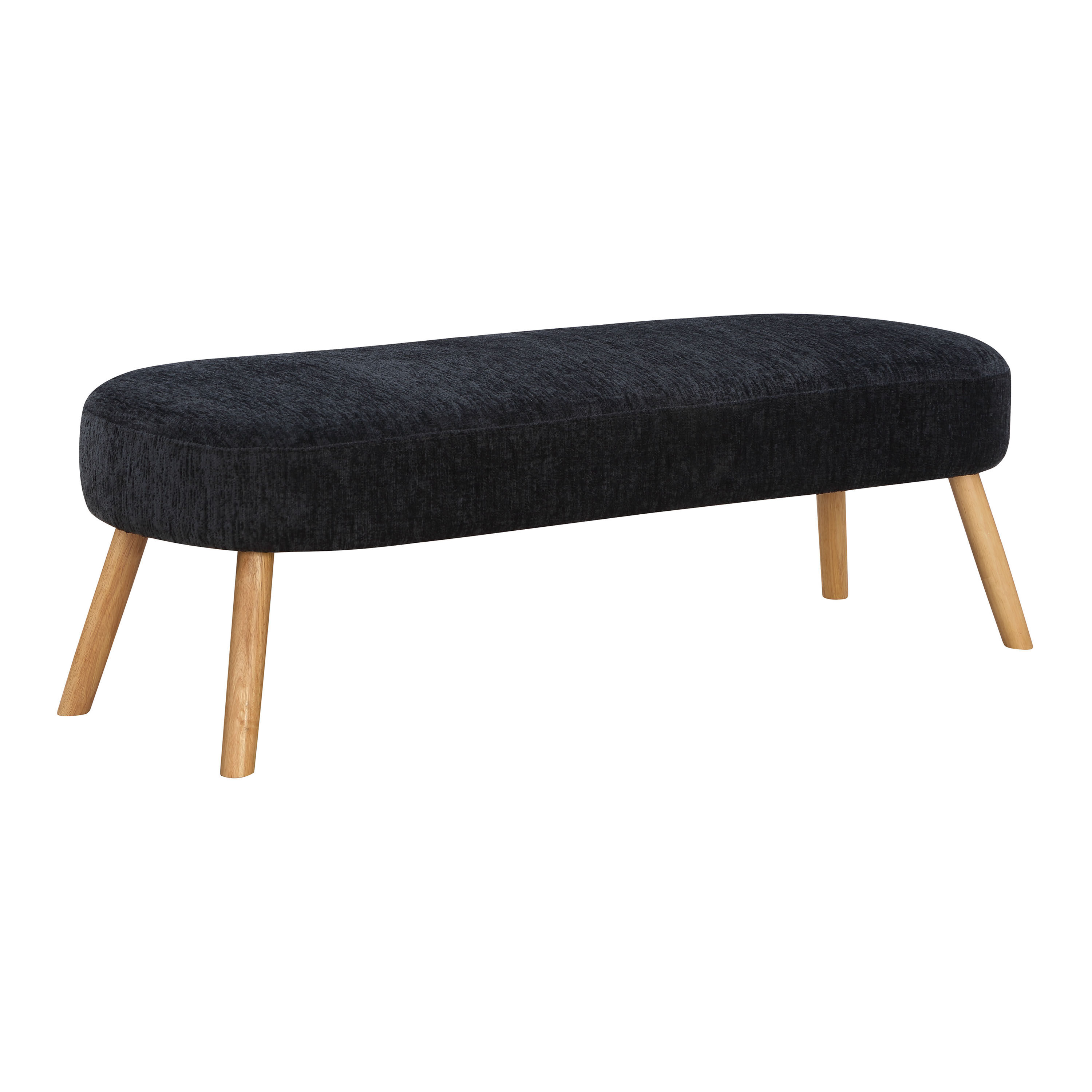Gough Rounded Upholstered Bench image number 0