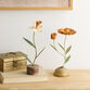 Orange Metal Flower Tabletop Decor Collection image number 0