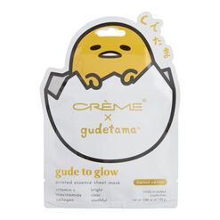 Creme Shop Gudetama Gude to Glow Korean Beauty Sheet Mask