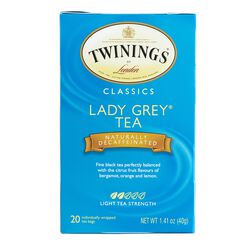 Twinings Decaf Lady Grey Tea 20 Count