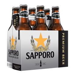 Sapporo Premium Beer 6 Pack