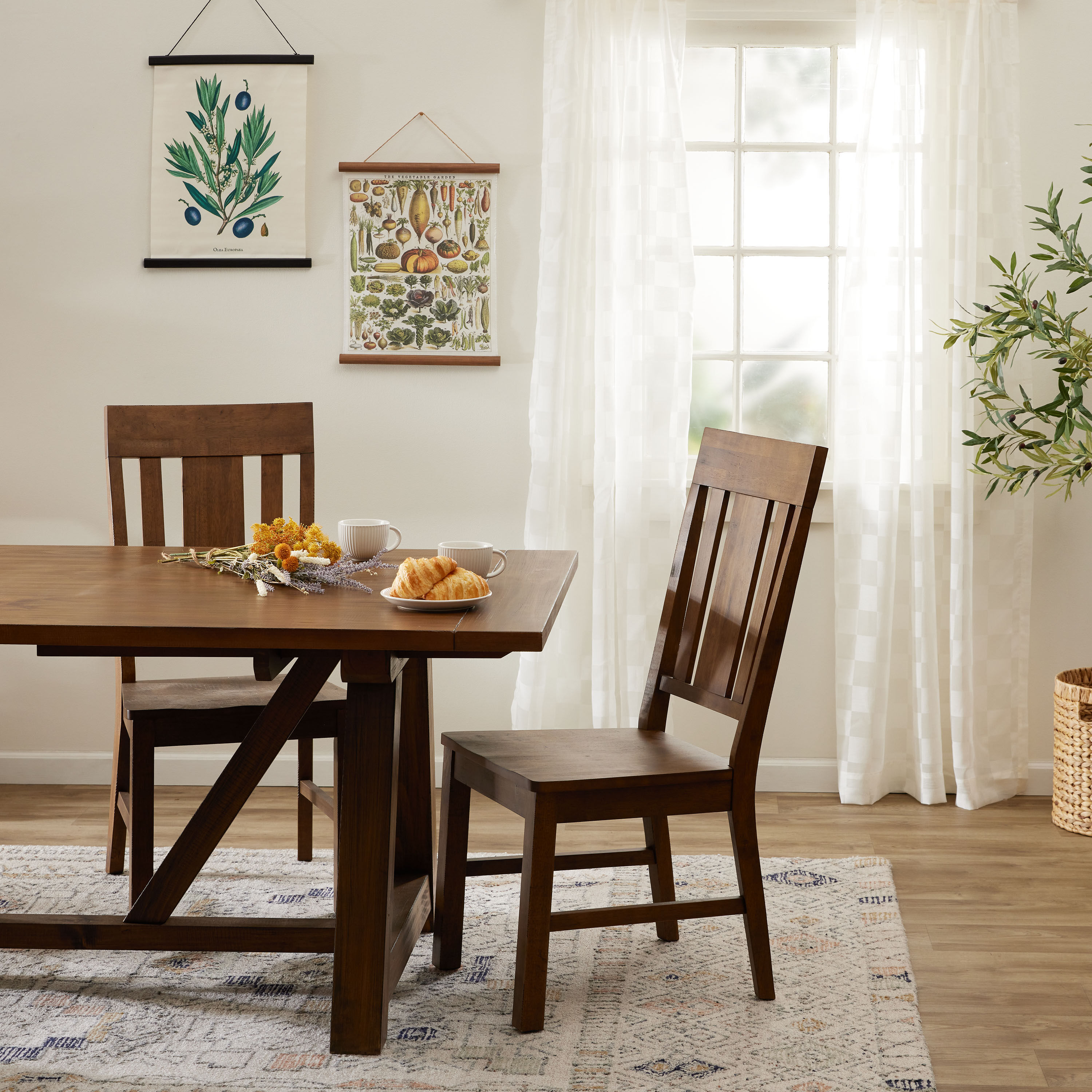 Harvest Crops Linen Scroll Wall Hanging World Market