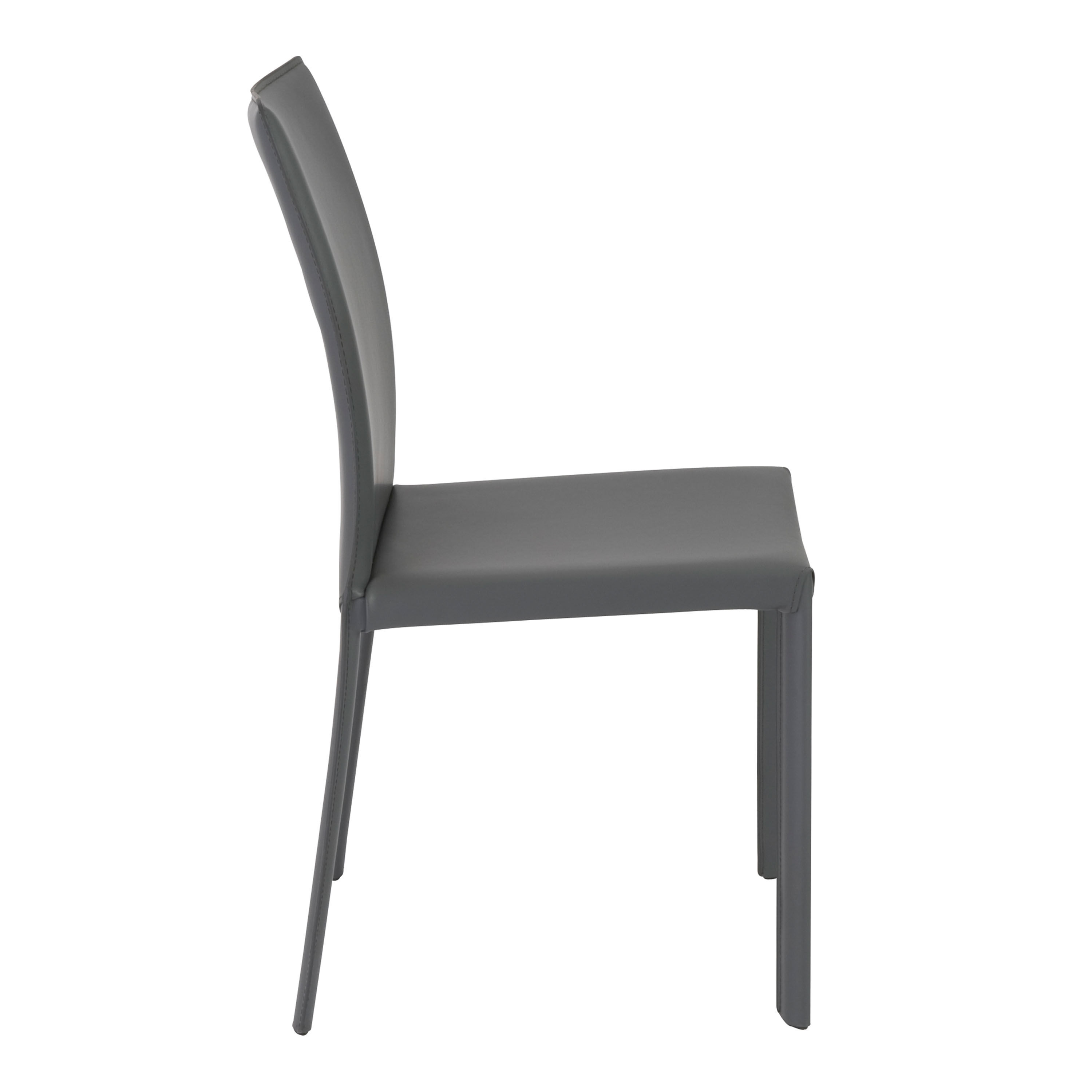 Waylon Regenerated Leather Dining Chair 2 Piece Set image number 3