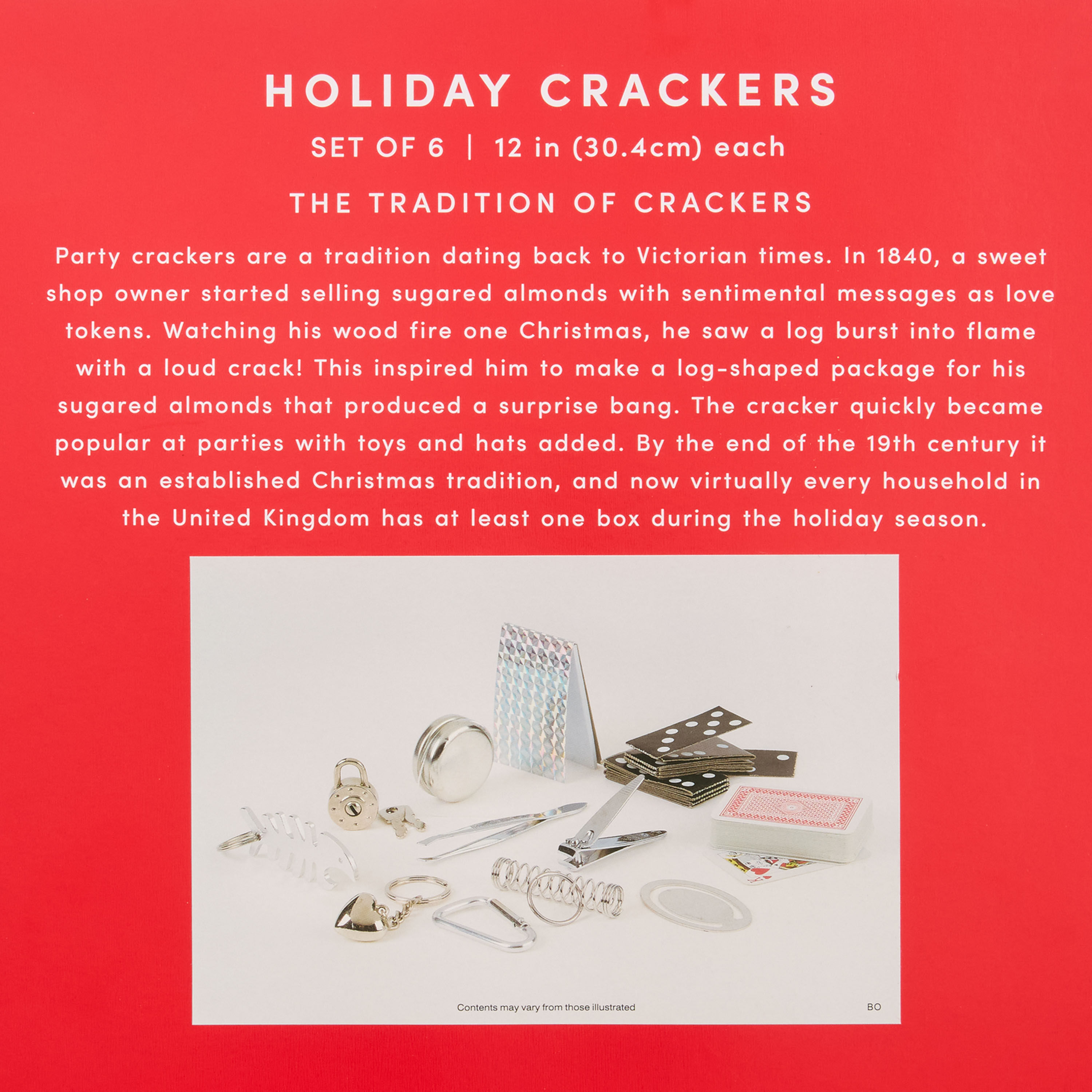 Large White Woodland Creatures Christmas Crackers 6 Count image number 3