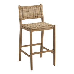 Amolea Wood and Rattan Dining Seat Collection