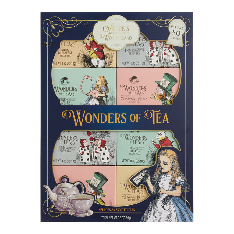 Alice's Adventures in Wonderland Variety Book of Tea 80 Ct