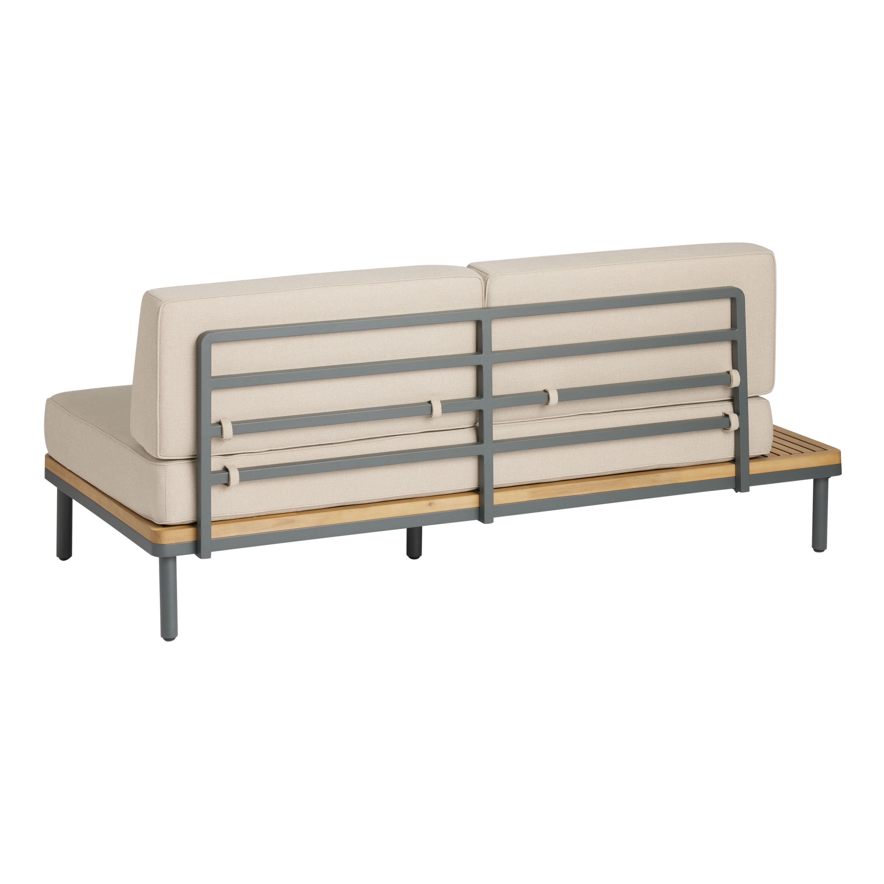Andorra Reversible Modular Outdoor Sofa with Table World Market