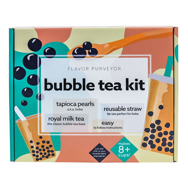 Bubble Tea Kit Gift Set, 6 Piece Set