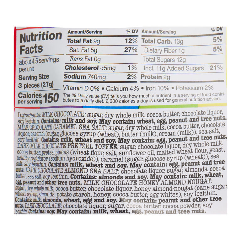 Tony's Chocolonely Assorted Tiny Chocolates Bag image number 2