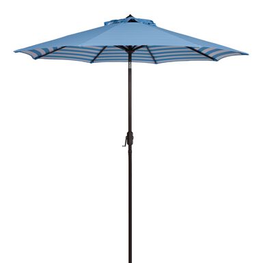 Under Stripe 9 Foot Tilting Patio Umbrella Under Stripe 9 Foot Tilting Patio Umbrella