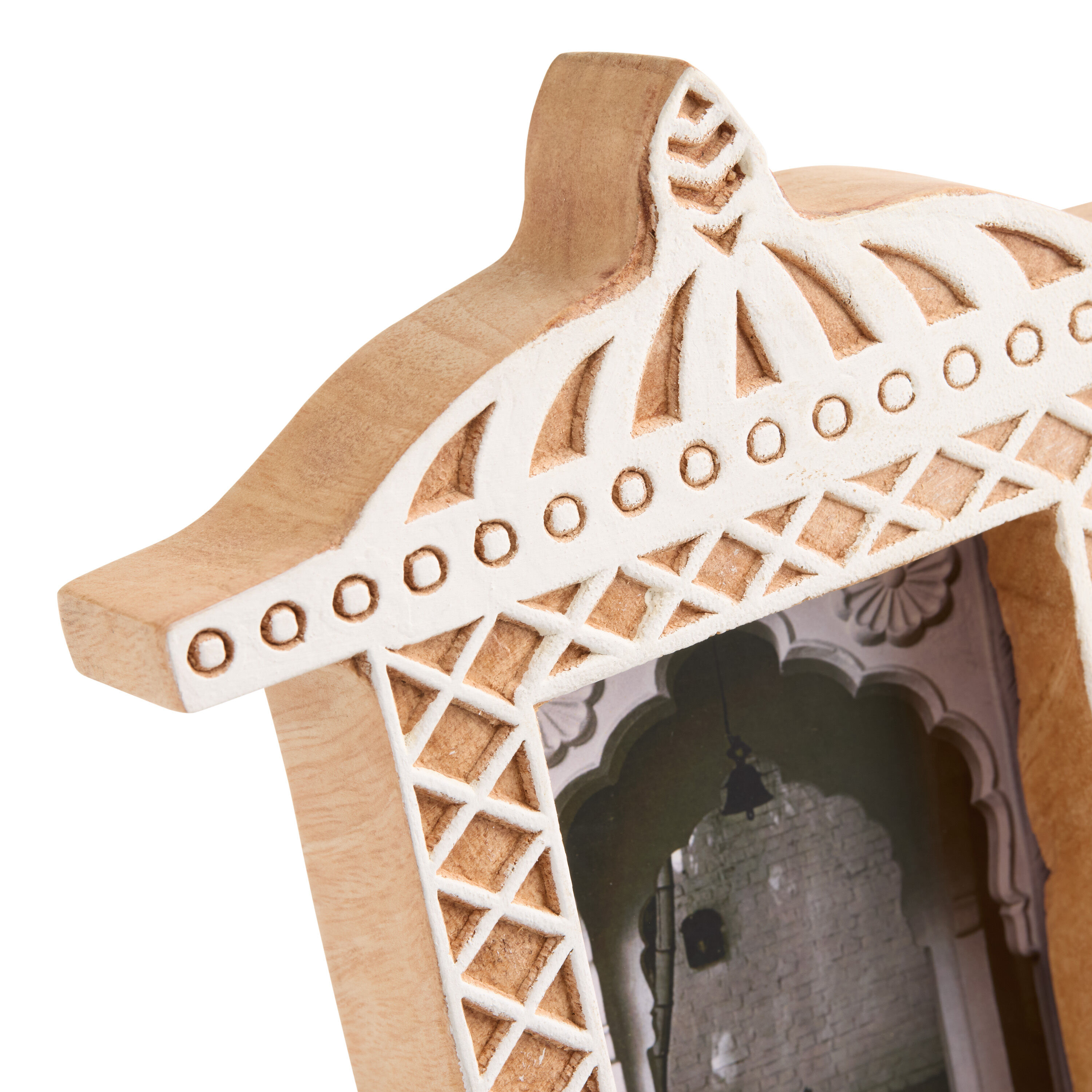 Hand Carved Mango Wood Camel Picture Frame image number 2