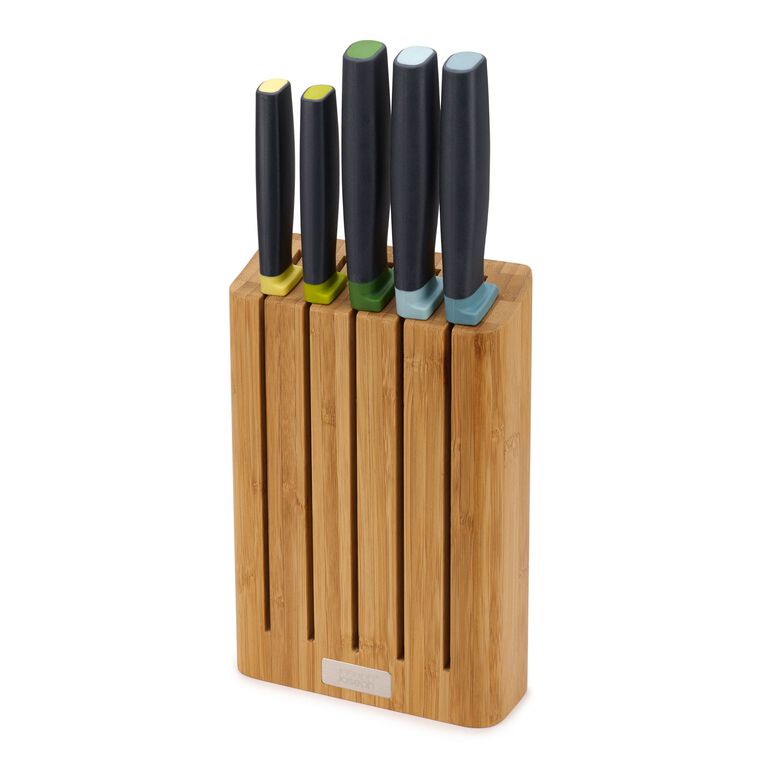 Joseph Joseph Elevate 5 Piece Knife Set with Bamboo Block by World Market