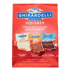 Ghirardelli Chocolate Caramel Squares Assortment Large Bag