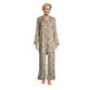 Blue And Tan Jungle Tiger Pajama Collection image number 0