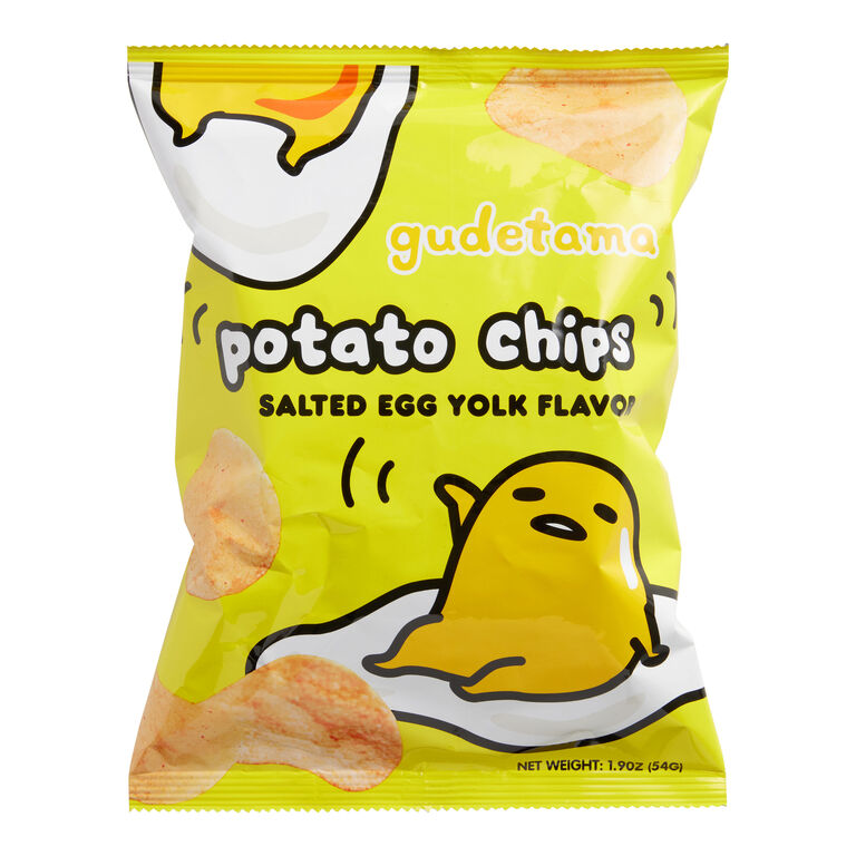 Gudetama Salted Egg Yolk Potato Chips - World Market