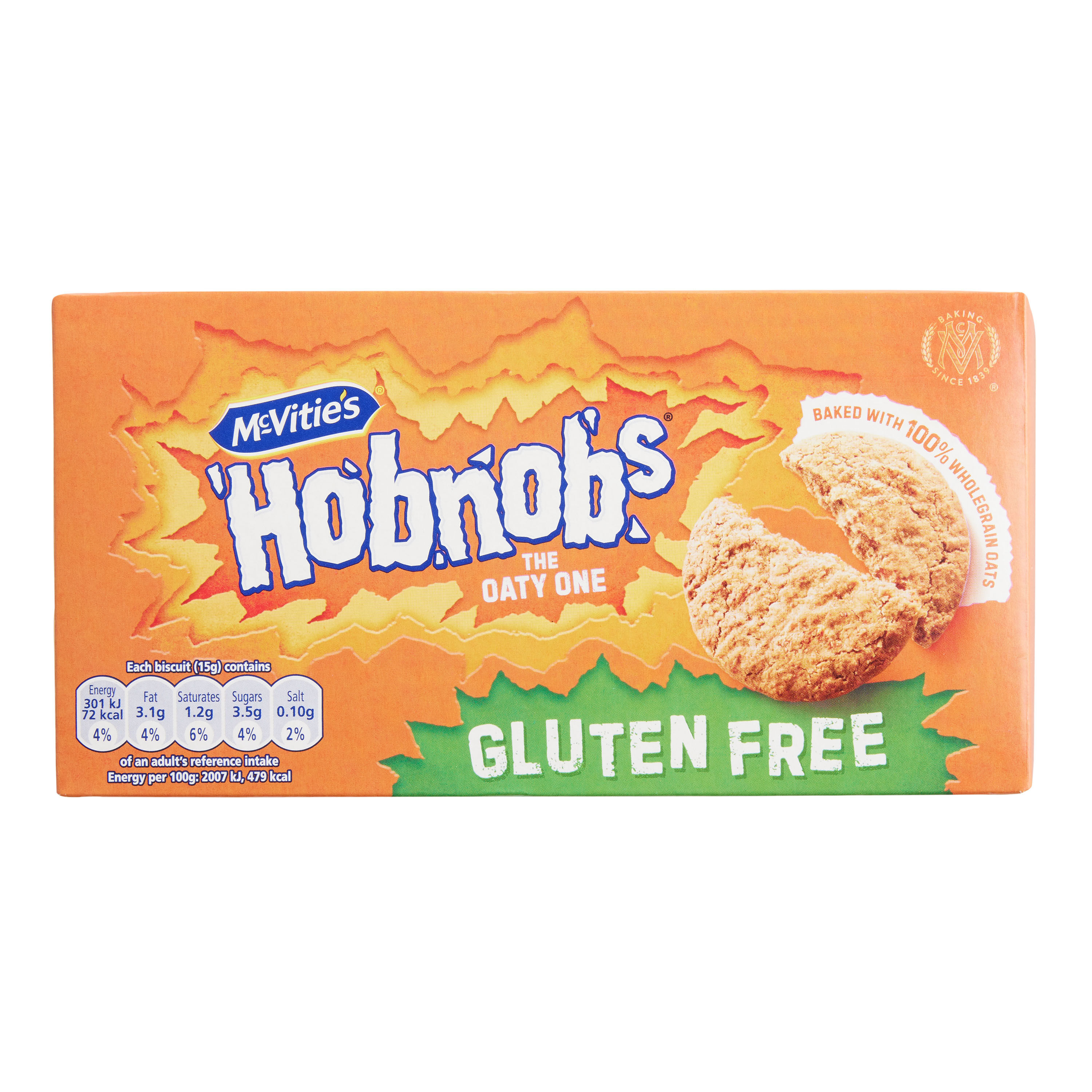 McVite's Gluten Free HobNobs Biscuits image number 0