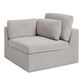 Emmett Gray Modular Sectional End Chair image number 0