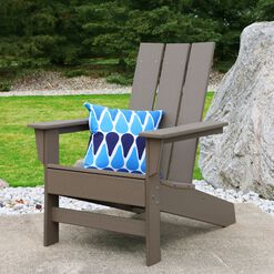 DuroGreen Aria Modern Recycled Plastic Adirondack Chair