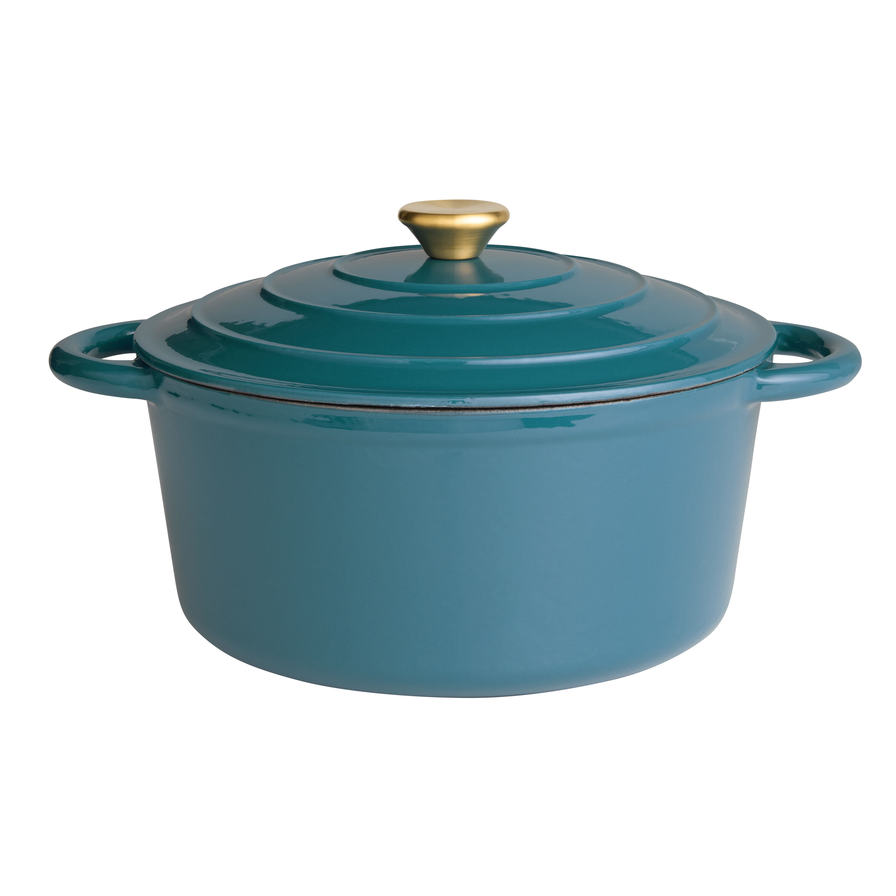 Extra Large Enameled Cast Iron Dutch Oven 6.5 Quart