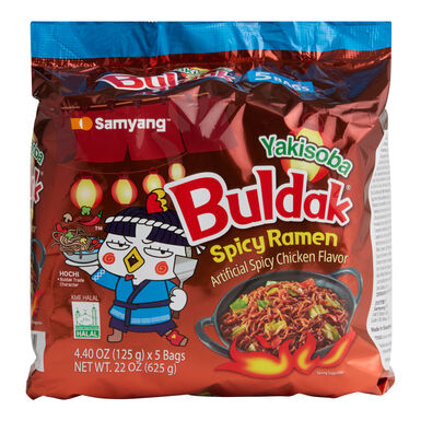 Samyang Buldak Yakisoba Hot Chicken Ramen Noodles 5 Pack Samyang Buldak Yakisoba Hot Chicken Ramen Noodles 5 Pack