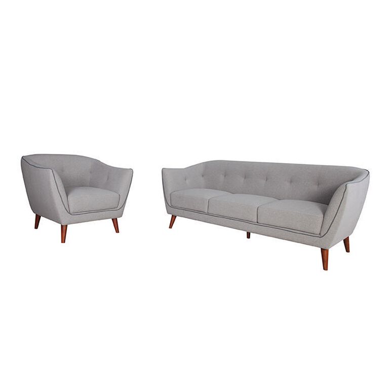 Nelson Mid Century Tufted Sofa image number 5