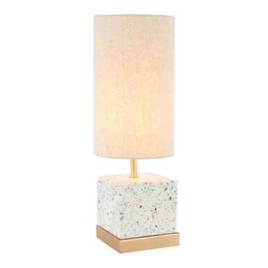 Serena Speckled Concrete Terrazzo Accent Lamp Serena Speckled Concrete Terrazzo Accent Lamp