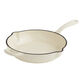 Ivory and Black Rim Enamel Cast Iron Cookware Collection image number 4