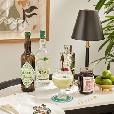 Arlo Black and Brass Metal Empire Shade Table Lamp Arlo Black and Brass Metal Empire Shade Table Lamp