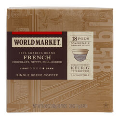 World Market® French Roast Coffee Pods 18 Count