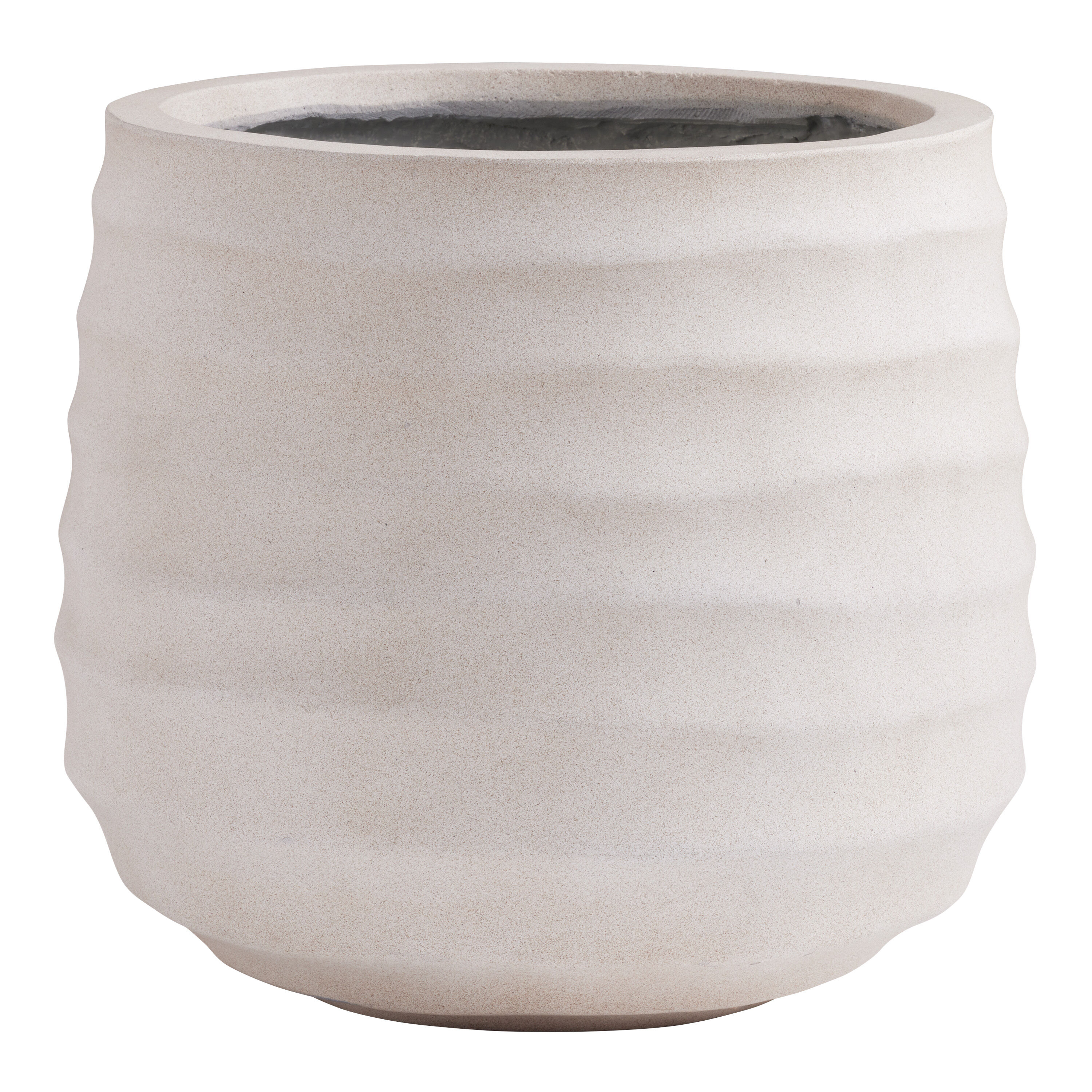 Porto Cement Waves Outdoor Planter image number 0