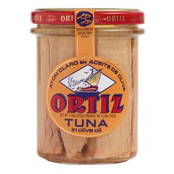 Ortiz Yellowfin Tuna in Olive Oil Jar