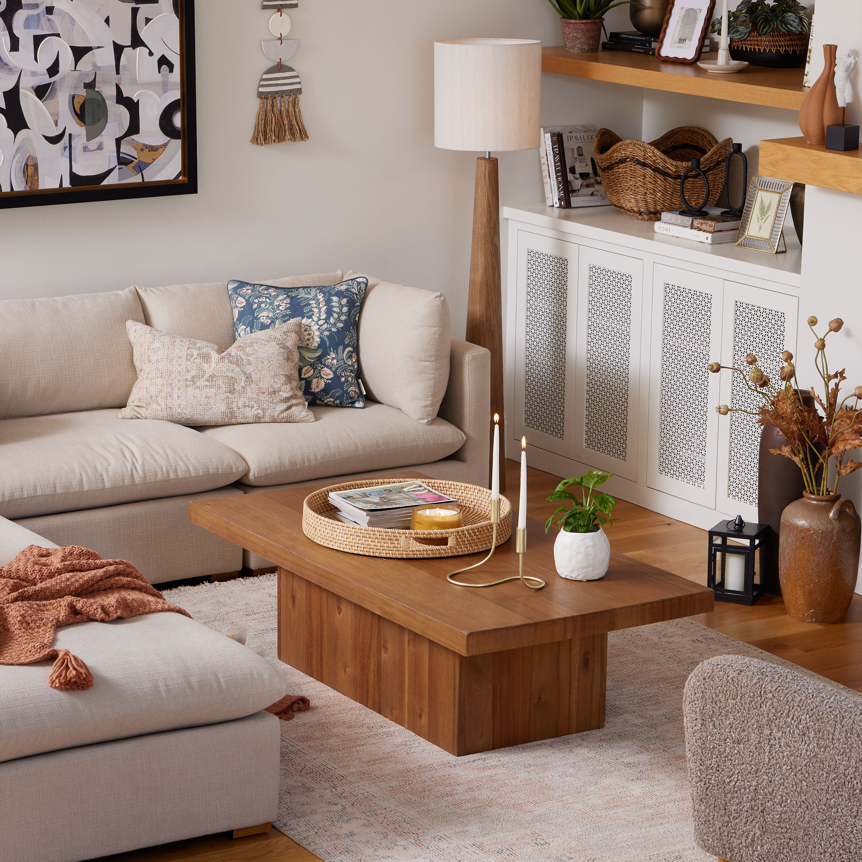 Wood coffee table world deals market