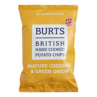Burts Mature Cheddar & Green Onion Potato Chips Burts Mature Cheddar & Green Onion Potato Chips