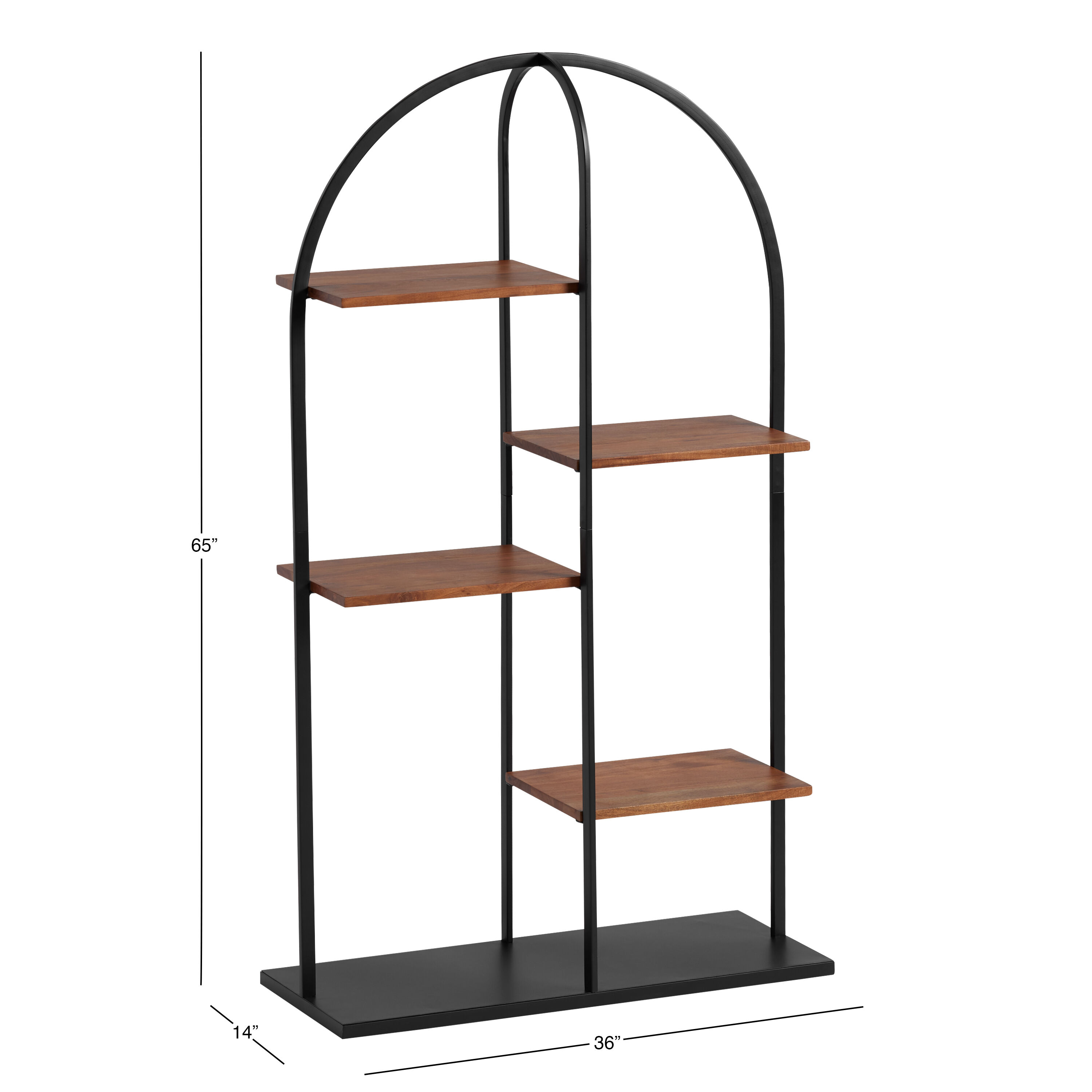 World market outlet round bookshelf