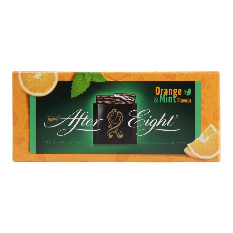 Nestle After Eight Orange Dark Chocolate Mint Thins - World Market