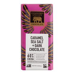 Endangered Species Salted Caramel Chocolate Bar