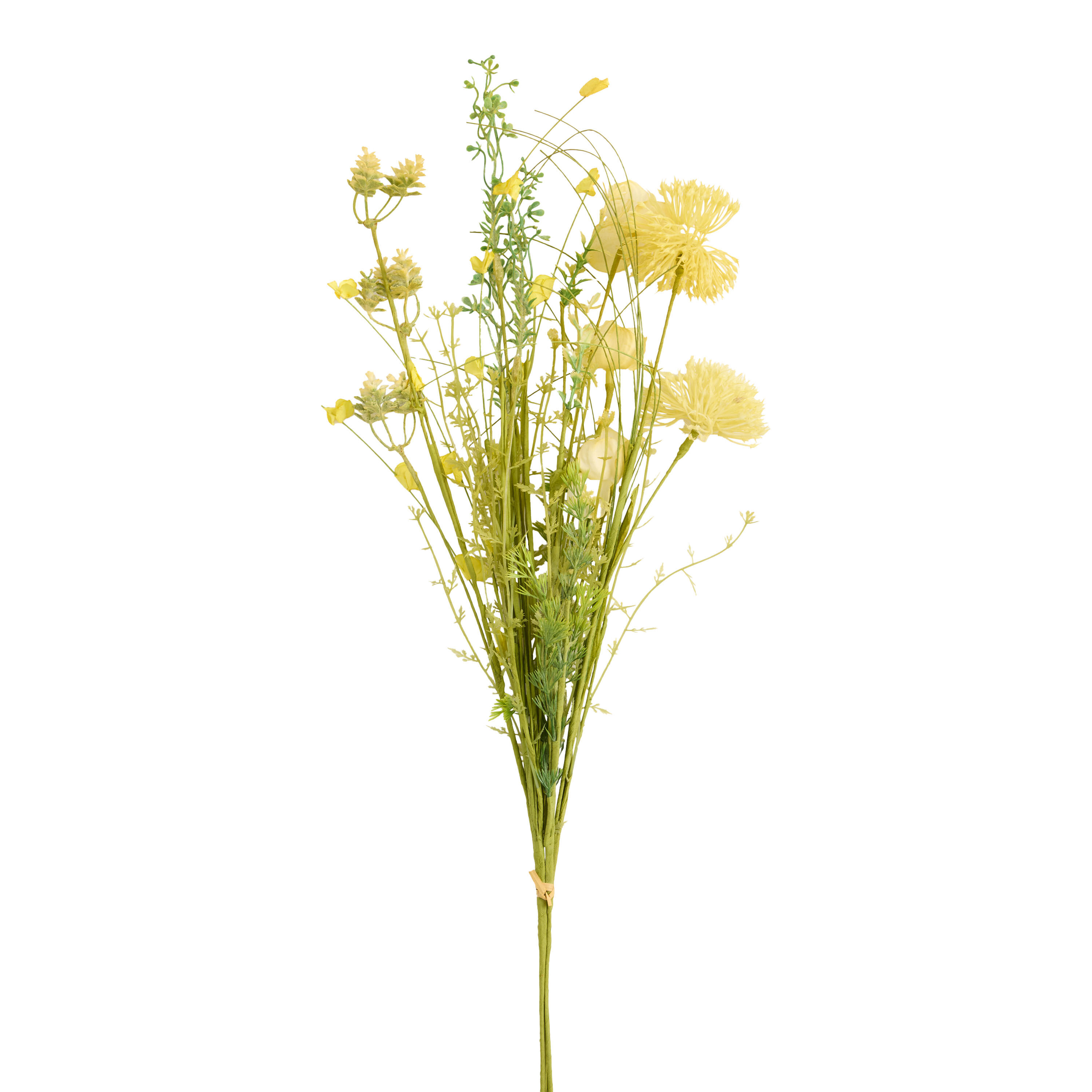 Yellow Faux Dandelion and Blossom Bunch image number 0