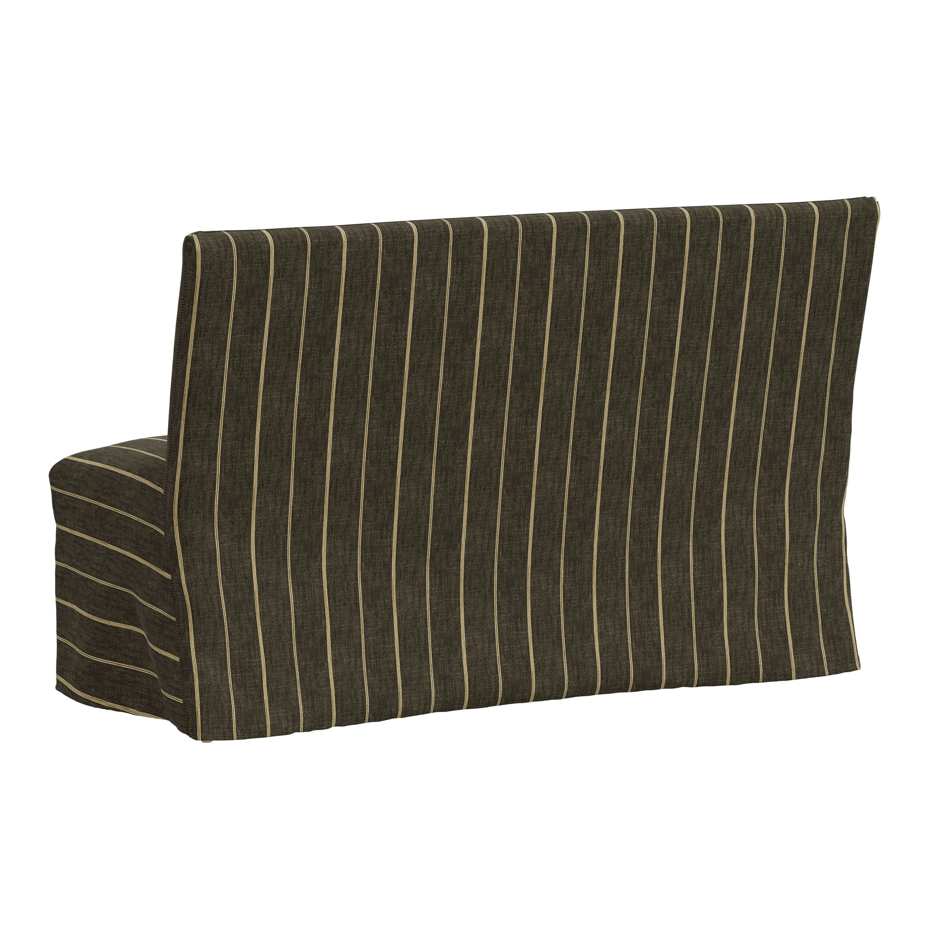 Landon Print Slipcover Banquette Dining Bench image number 3