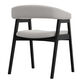 Solebay Curved Back Upholstered Dining Chair 2 Piece Set image number 2