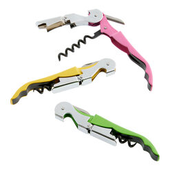 Bright Stainless Steel Corkscrew Set of 3