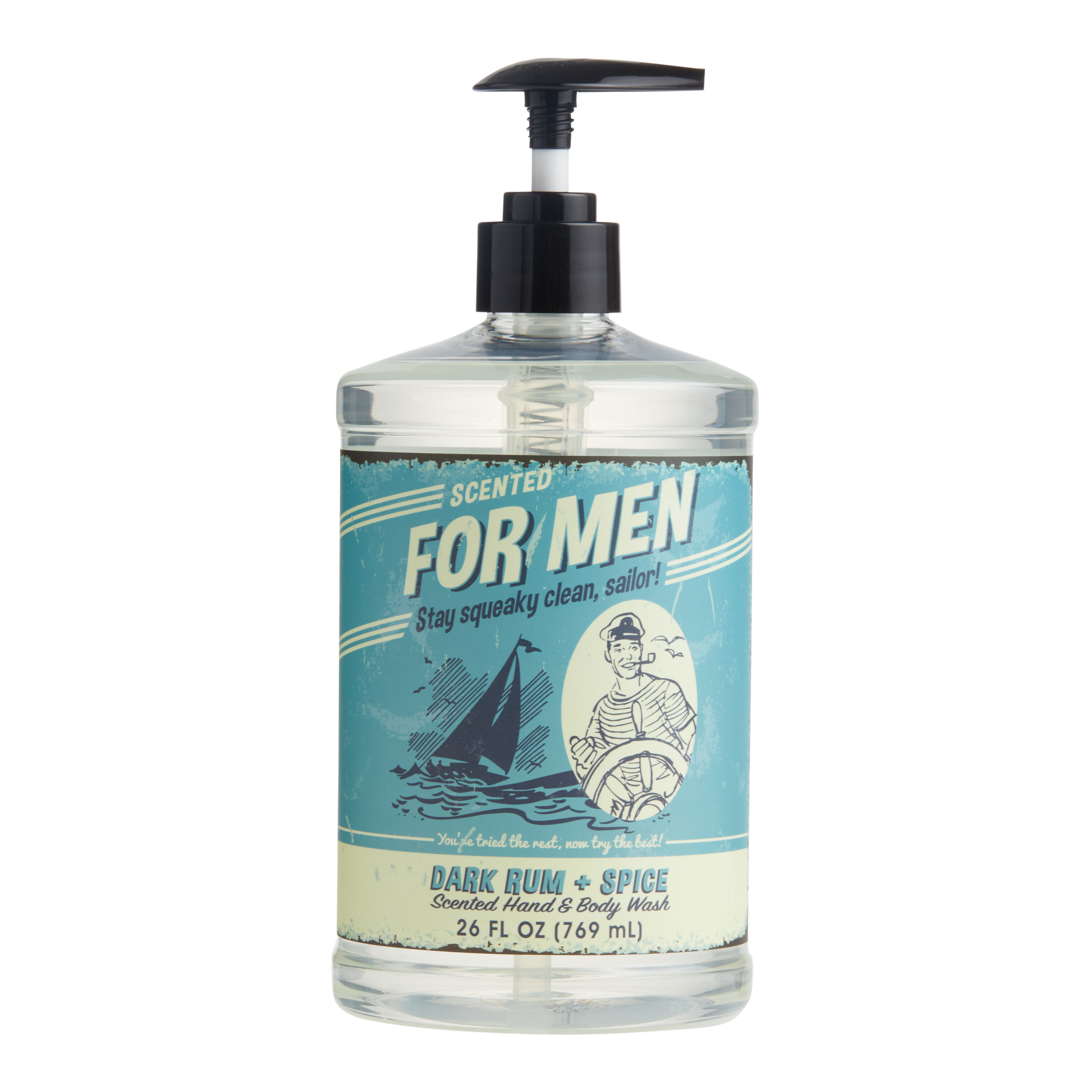 For Men Dark Rum & Spice Hand and Body Wash image number 0